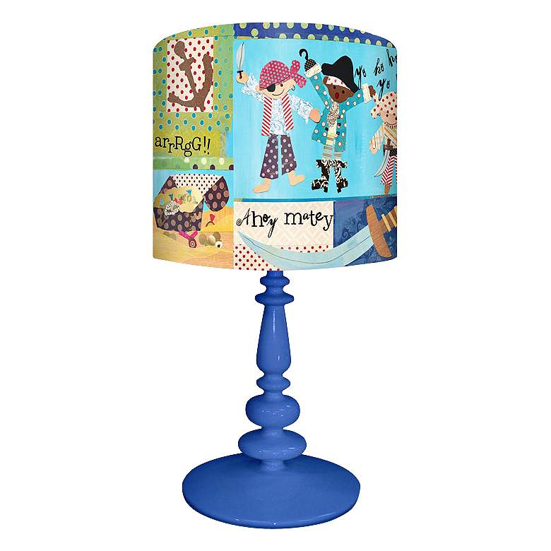 Image 1 It&#39;s A Pirate&#39;s Life For Me Children&#39;s Table Lamp