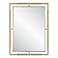 It's All Connected Brass 30" x 40" Rectangular Wall Mirror