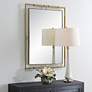 4_It's All Connected Brass 30" x 40" Rectangular Wall Mirror more views