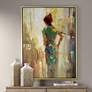 It&#39;s Her Time Now 51" High Framed Giclee Wall Art