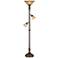 Italian Bronze 3-in-1™ Torchiere Floor Lamp