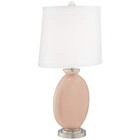 Image3 of Italian Coral Carrie Table Lamp Set of 2 more views