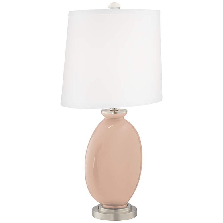 Italian Coral Carrie Table Lamp Set of 2 more views
