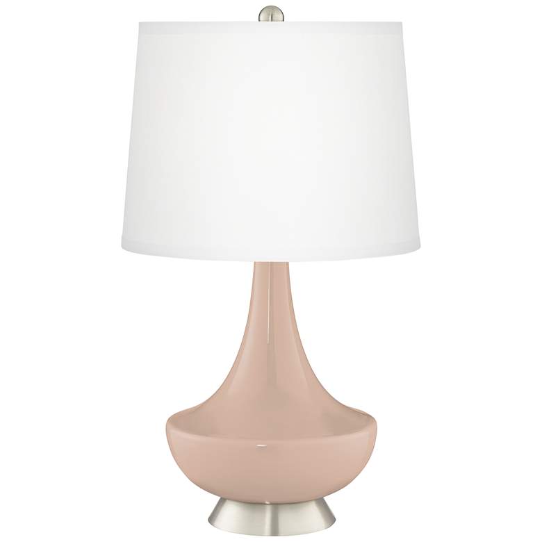 Image 2 Italian Coral Gillan Glass Table Lamp