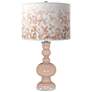 Italian Coral Mosaic Apothecary Table Lamp