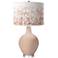 Italian Coral Mosaic Ovo Table Lamp