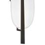 3_Ithaca 24"H Black Nickel and White Plaster LED Wall Sconce more views