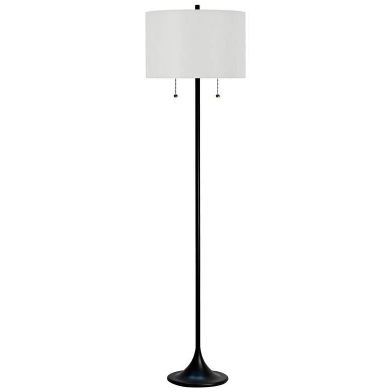 Image 2 Itzel Black Metal Floor Lamp