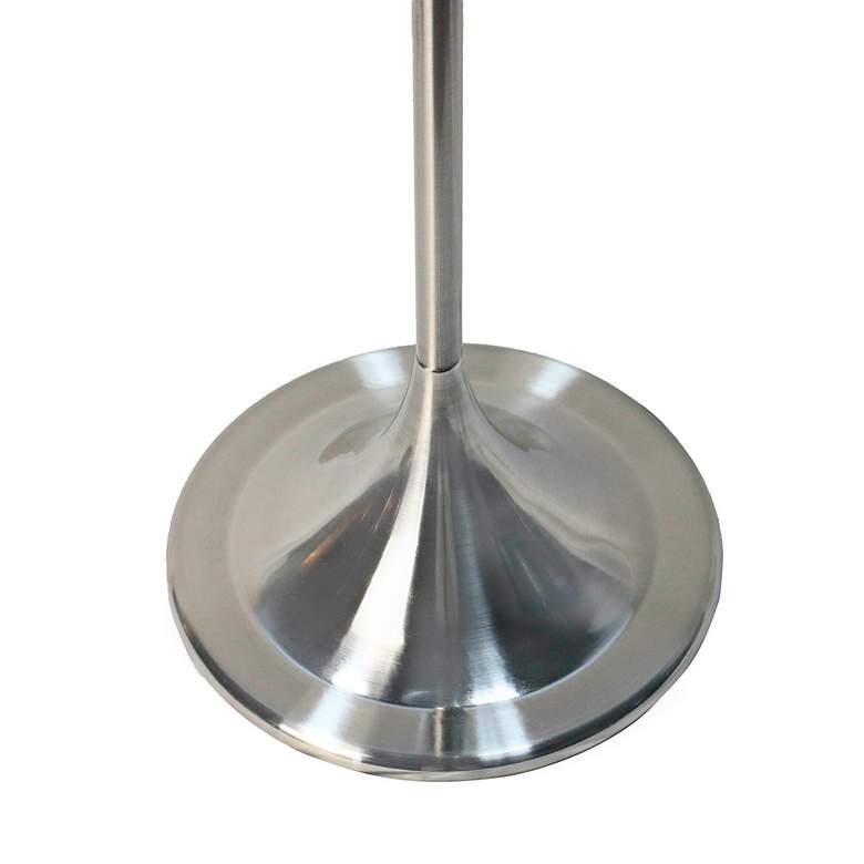 Image 4 Itzel Brush Steel Metal Floor Lamp more views