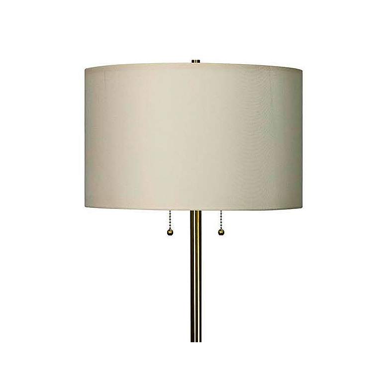 Image 3 Itzel Soft Gold Metal Floor Lamp more views