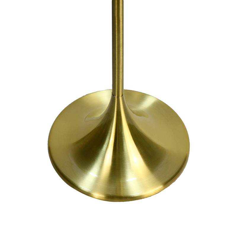 Image 4 Itzel Soft Gold Metal Floor Lamp more views