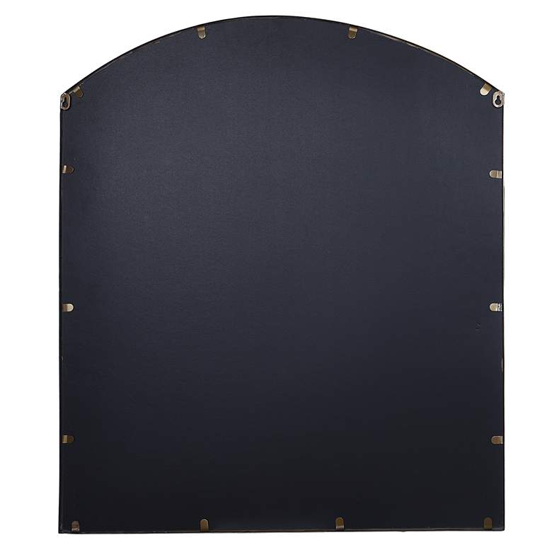 Image 7 Iuka Gold 29 1/2" x 34" Window Wall Mirror more views