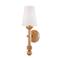 Iver 18 3/4" High Patina Brass Wall Sconce