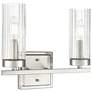 1_Iversen 12.5" Wide 2-Light Vanity in Brushed Nickel