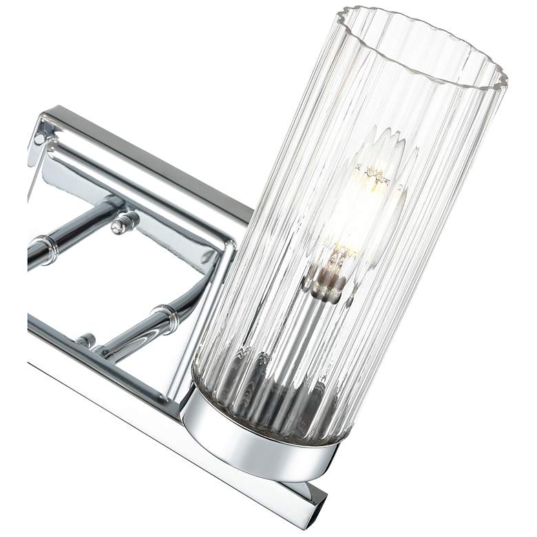 Image 6 Iversen 12.5" Wide 2-Light Vanity in Polished Chrome more views