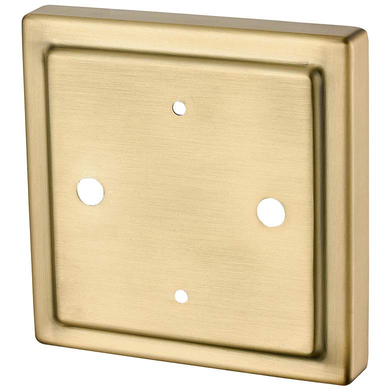Image 7 Iversen 12.5" Wide 2-Light Vanity in Vintage Brass more views