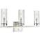 Iversen 21" Wide 3-Light Vanity in Brushed Nickel