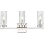 3_Iversen 21" Wide 3-Light Vanity in Brushed Nickel more views