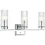 1_Iversen 21" Wide 3-Light Vanity in Polished Chrome