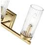 6_Iversen 21" Wide 3-Light Vanity in Vintage Brass more views