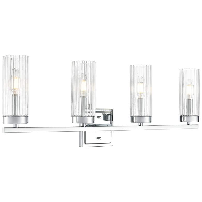Image 1 Iversen 29.75" Wide 4-Light Vanity in Polished Chrome