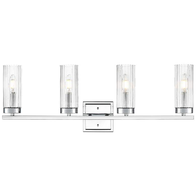 Image 3 Iversen 29.75" Wide 4-Light Vanity in Polished Chrome more views