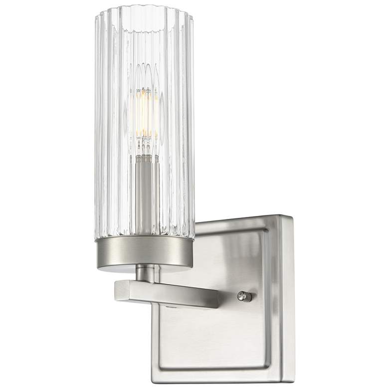 Image 1 Iversen 5" Wide 1-Light Vanity in Brushed Nickel