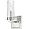 Iversen 5" Wide 1-Light Vanity in Brushed Nickel