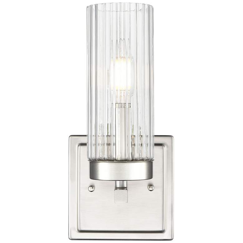 Image 3 Iversen 5" Wide 1-Light Vanity in Brushed Nickel more views