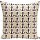 Ivory Anchor 20" Square Decorative Pillow