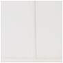 Ivory Classic Square Shade 5.25x10x9 (Spider)
