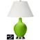 Ivory Empire 2-Light Lamp - 2 Outlets and USB in Neon Green