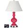 Ivory Empire Apothecary Lamp - 2 Outlets and 2 USBs in Eros Pink