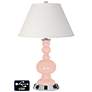 Ivory Empire Apothecary Lamp - 2 Outlets and 2 USBs in Rose Pink