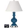 Ivory Empire Apothecary Lamp - 2 Outlets and USB in Bosporus