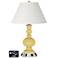 Ivory Empire Apothecary Lamp - 2 Outlets and USB in Butter Up