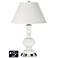 Ivory Empire Apothecary Lamp - 2 Outlets and USB in Winter White