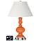 Ivory Empire Apothecary Lamp - Outlets and USB in Celosia Orange