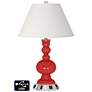 Ivory Empire Apothecary Lamp - Outlets and USB in Cherry Tomato