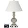 Ivory Empire Apothecary Lamp - Outlets and USB in Requisite Gray
