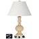 Ivory Empire Apothecary Lamp - Outlets and USBs in Colonial Tan