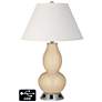 Ivory Empire Gourd Lamp - 2 Outlets and 2 USBs in Colonial Tan