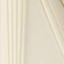 Ivory French Drape Lamp Shades by Springcrest 6x17x12 (Spider) Set of 2