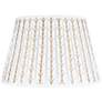 Ivory Gold Acanthus Leaf Empire Lamp Shade 10x14x10 (Spider)