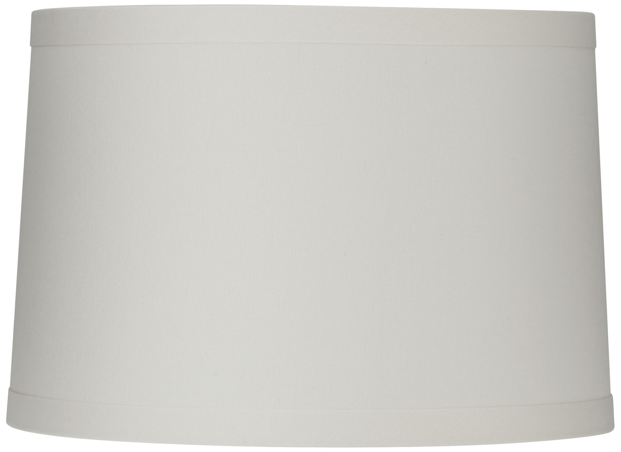 Ivory Linen Drum Lamp Shade 15X16X11 (Spider) - #40V67 | Lamps Plus