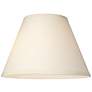 Ivory Table Lamp Clip Shade 6x12x8.5 (Clip-On)