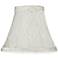 Ivory Water Drop Bell Shade 3x6x5 (Clip-On)