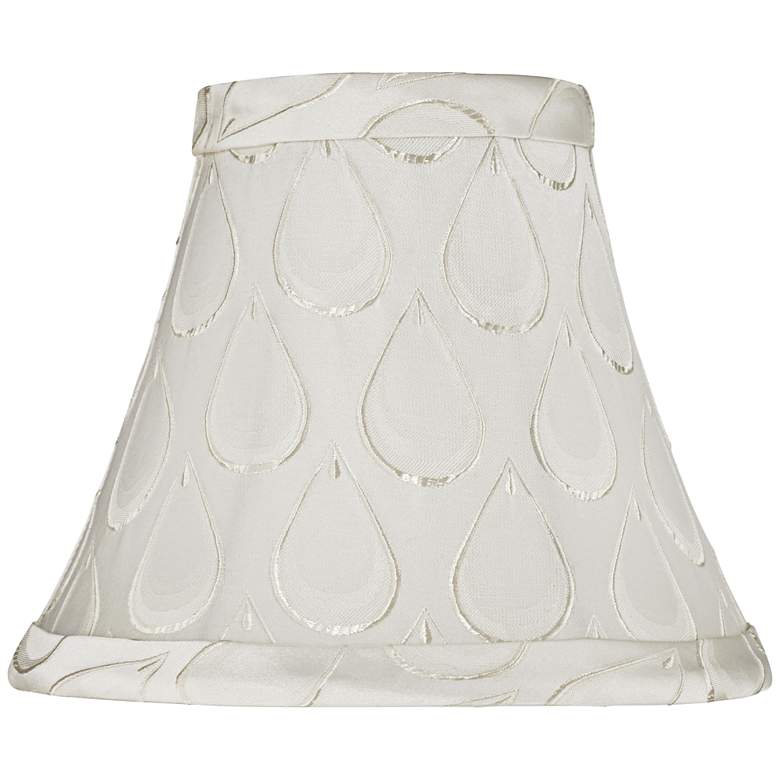 Image 1 Ivory Water Drop Bell Shade 3x6x5 (Clip-On)