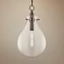 Ivy 12 1/2" Wide Old Bronze LED Pendant Light w/ Clear Glass
