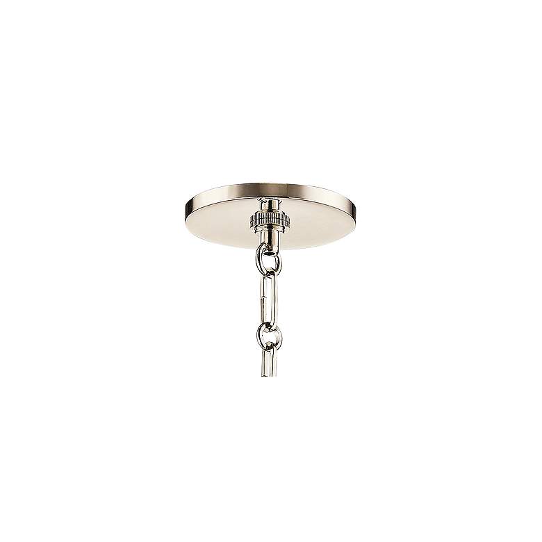 Image 3 Ivy 12 1/2 inch Wide Polished Nickel LED Pendant Light more views